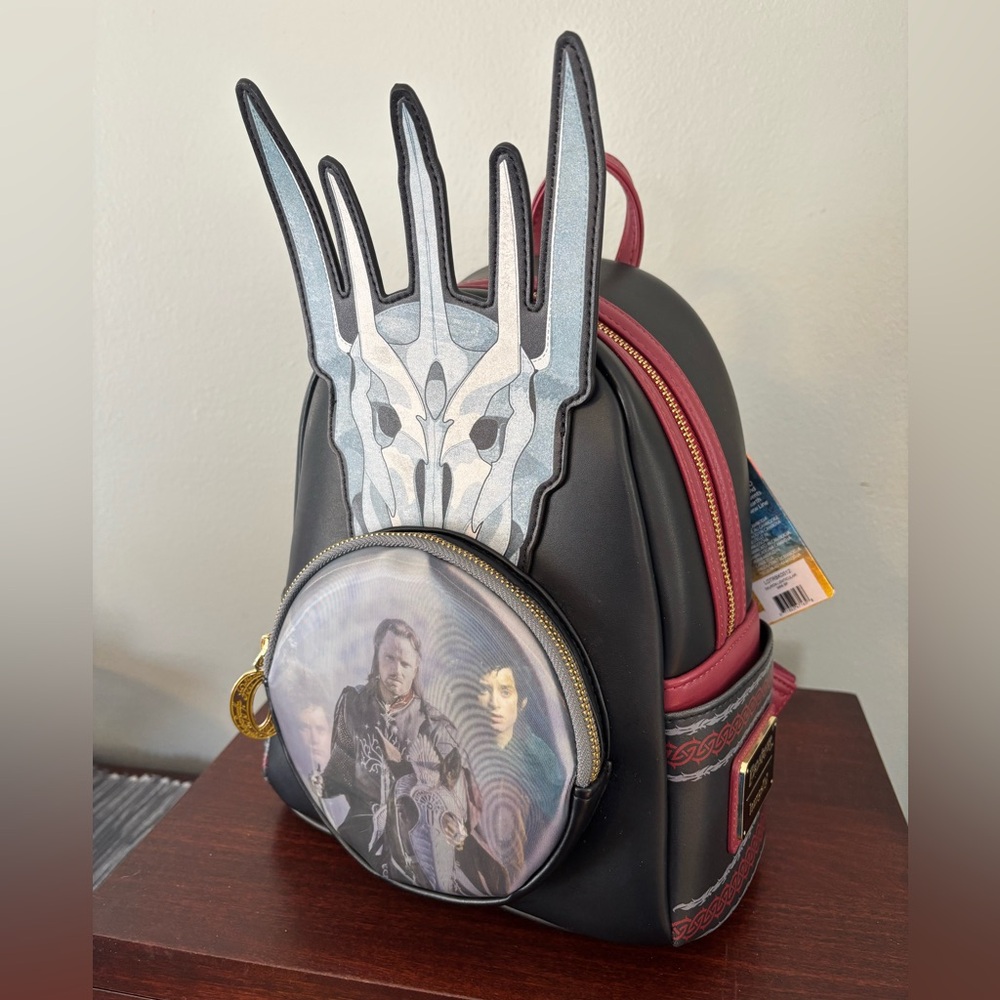 Loungefly Lord of The Rings Sauron mini backpack - Picture 2 of 8